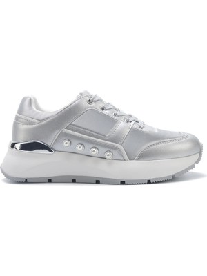 Nine West Malıa 5fx Gümüş Kadın Sneaker