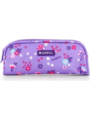 Gabol Kalem Çantası Violet Çift Gözlü Mor GB.234431