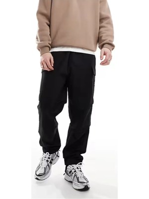 Timberland Woven Badge Ripstop Cargo Pant Erkek Siyah Eşofman Altı TB0A656F0011
