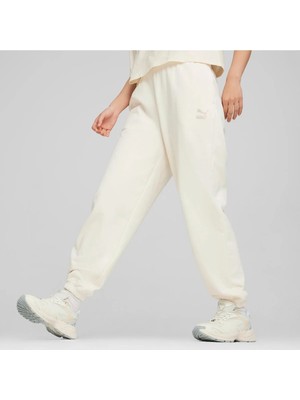 Puma Better Classics Kadın Beyaz Eşofman Altı