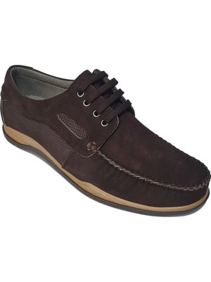 Slope Bağcıklı Marin Model Hakiki Deri Erkek Günlük Casual Ayakkabı 3015003