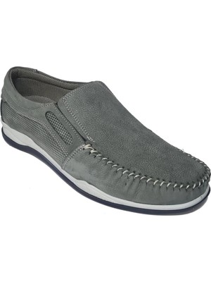 Slope Bağsız Marin Model Hakiki Deri Erkek Casual Ayakkabı 3015004