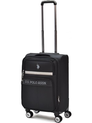 U.S. Polo Assn. Kabin Boy Kumaş Valiz – Geniş Hacimli Körüklü, Ultra Hafif, 8 Tekerlekli Seyahat Valizi PLVLZ2605051C