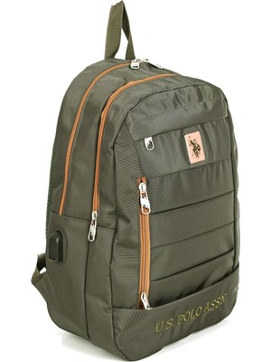 U.S. Polo Assn. 22165 Okul Sırt Çantası Yeşil