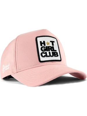 BlackBörk Hot Girl Club Logolu Somon Beyzbol Şapka