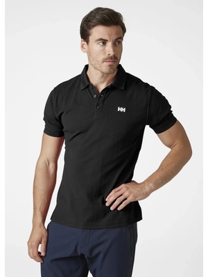 Helly Hansen Drıftlıne Polo Erkek Siyah Tshirt HHA.50584-HHA.990