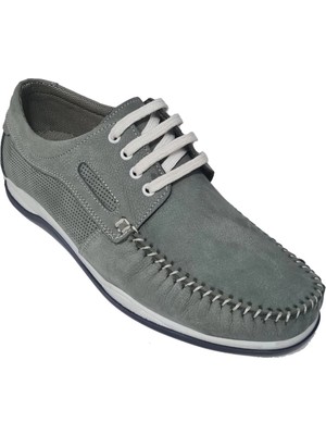 Slope Bağcıklı Marin Model Hakiki Deri Erkek Günlük Casual Ayakkabı 3015003