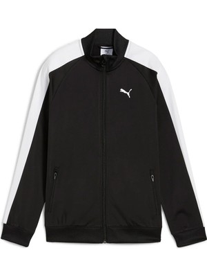 Puma T7 Always On Çocuk Siyah Dik Yaka Ceket