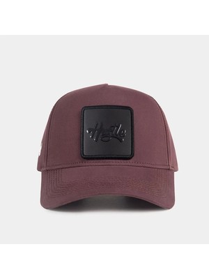 BlackBörk Hustle Logolu Kahverengi Beyzbol Şapka