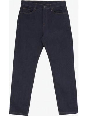 Fabrika Normal Bel Normal Paça Regular Fit Lacivert Erkek Denim Pantolon F4WM-PNT 2802