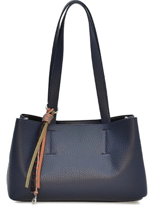 Elatae Charm'lı Tote Kadın Omuz Çantası ELA01991