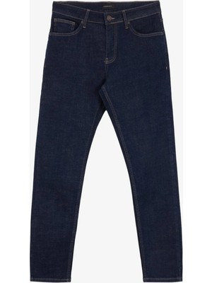 Fabrika Normal Bel Normal Paça Slim Fit Lacivert Erkek Denim Pantolon F5SM-PNT 2770