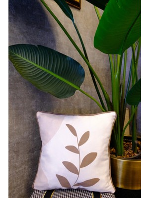 Dekomod 1 Adet Dijital Baskılı Dekoratif Çift Taraflı Bohem Desen Kırlent Yastık Kılıfı 45X45 cm