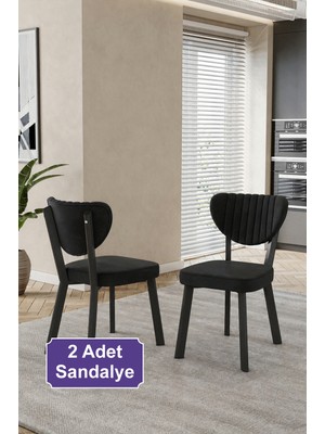 Baresmu Elbar 2 Adet Elma Sandalye Baby Face Kumaş Metal Iskelet Mutfak Yemek Masası Sandalyesi
