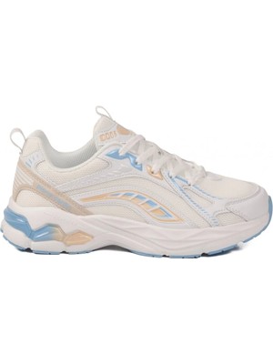 Pierre Cardin PCI-11369 G Beyaz-Mavi Unisex Spor Ayakkabı