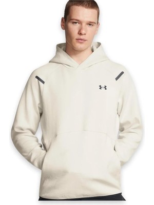 Under Armour Unstoppable Flc Hd Eu Sweat Beyaz Erkek Sweatshirt