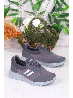 Fort 07602 Com Taban Rahat Esnek Yumuşak Bağcıksız Erkek Spor Ayakkabı