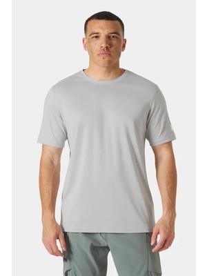 Helly Hansen Hh Tech T-Shırt 2.0 Erkek Gri Tshirt HHA.49584-HHA.853