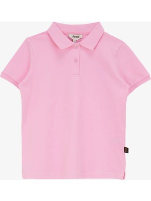 Jeep Pembe Kız Çocuk  Polo T-Shirt J4WG-TST7504