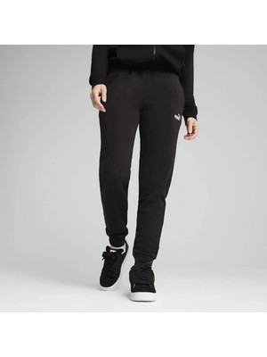 Puma Essentials No.1 Logo Kadın Siyah Eşofman Altı
