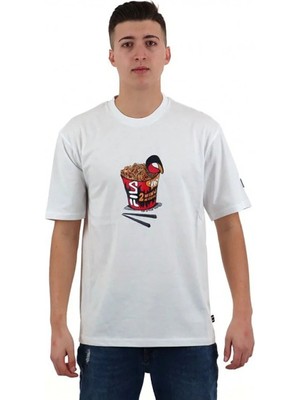Fila Erkek T-Shirt Cup Noodle Graphic LU411112
