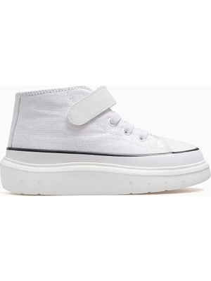 Buckhead Axel Unisex Çocuk Cırtlı Sneaker Ayakkabı 26Y BUCK4490 Beyaz