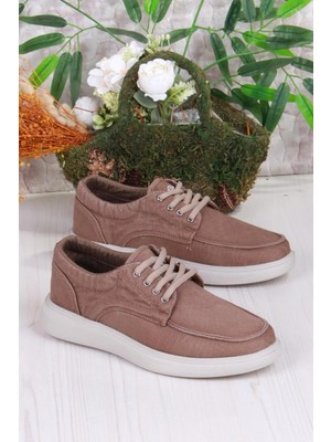 Fort Dks 023 Vizon Hafif Rahat Keten Sneaker Erkek Ayakkabı