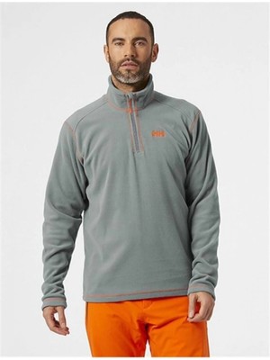 Helly Hansen Hh Mount Fleece Gri Yarım Fermuarlı Erkek Polar HH..12001HHA.591