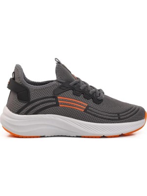 Walkway Onega Füme-Turuncu-Beyaz Fileli Unisex Spor Ayakkabı