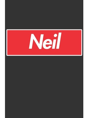 Belirtilmemiş Neil: Neil Planner Calendar Notebook Journal, Personal Named Firstname Or Surname For Someone Calle
