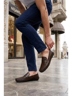 Pierre Cardin 90220 Rahat Esnek Hakiki Deri Erkek Loafer Ayakkabı