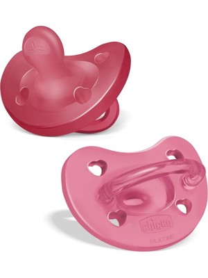 Chicco Physioforma Soft 2'li Silikon Emzik 16-36 Ay Kız