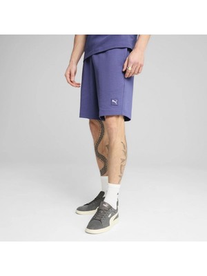 Puma Essentials Elevated Erkek Mor Şort