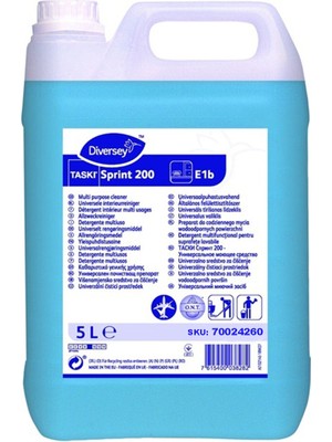 Diversey Taski Sprint 200 E1B Genel Amaçlı Yüzey Temizleyici 5 L