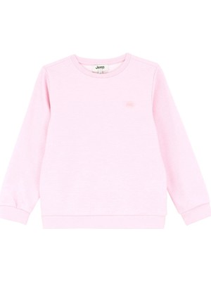 Jeep Pembe Kız Çocuk  Sweatshirt J4WG-SWT7582