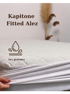 Piketen Sıvı & Su Geçirmez Kapitone Fitted Alez