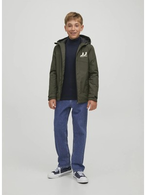 Jack & Jones Normal Bel Açık Mavi Erkek Çocuk Denim Pantolon 12221414