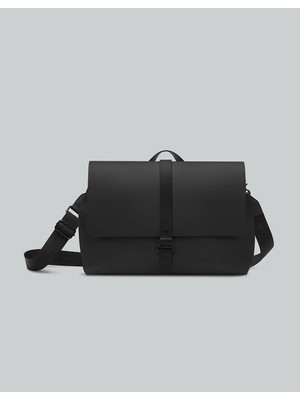 Gaston Luga Splash Crossbody Large 14" Çanta - Siyah