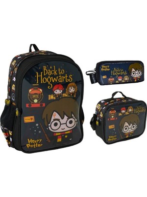 Harry Potter Okul Çantası Seti (6 Parça)