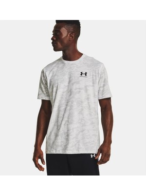 Under Armour Abc Camo Erkek Beyaz Tişört