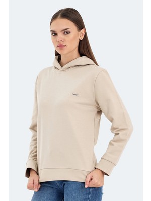 Slazenger Kathy In Kadın Sweatshirt Bej