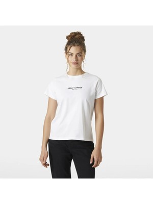 Helly Hansen W Core T-Shırt 2.0 Kadin Beyaz Tshirt HHA.54591-HHA.001