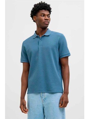 Jack & Jones Jjeaustın Erkek Tişört Mavi