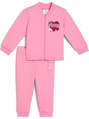 Puma Hello Kitty&friends Minicats Bebek Pembe Klasik Yaka Eşofman Takımı
