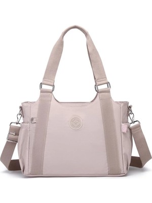 Smart Bags Kadın Omuz Çantası Krinkıl Kumaş  1163