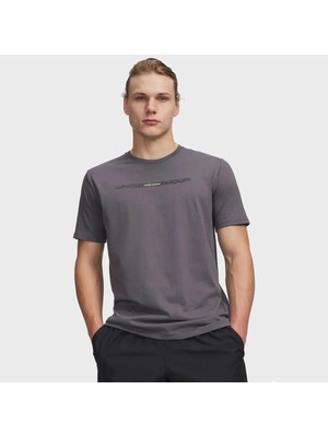 Under Armour Varsity Crest Erkek Gri Tişört