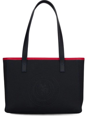 U.S. Polo Assn. Kadın Omuz Çantası Lacivert-Kırmızı US26293 – Günlük Şık Tasarım, Hafif ve Kullanışlı