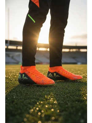 Playup MK-252-153 Neon Turuncu-Siyah Erkek Krampon