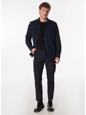 Fabrika Lacivert Erkek Basic   Su Itici Chino Pantolon F4SM-PNT 0266