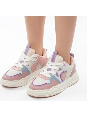 Pico Kids Jacop Beyaz Pudra Kız Çocuk Spor Ayakkabı